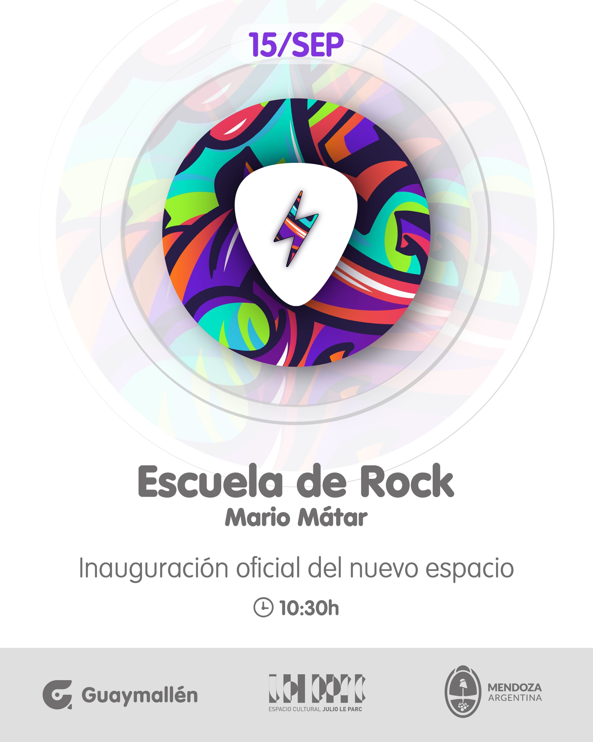 La Escuela de Rock Mario Mátar inaugura su renovado espacio con artistas invitados