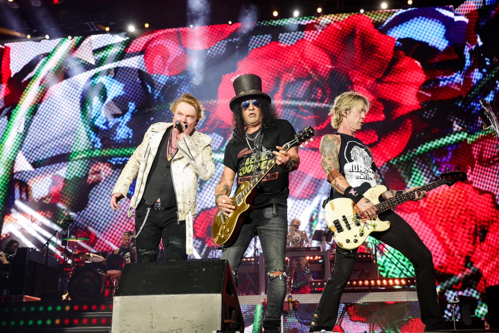 Guns n' Roses vuelve a Argentina: El estadio de Huracán en Buenos Aires se prepara para la fiesta