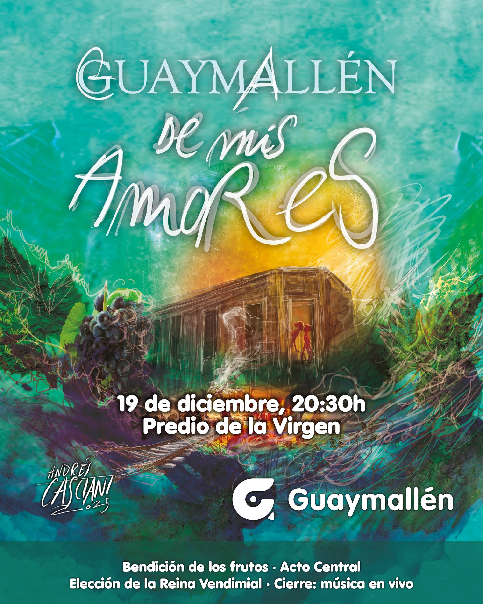 Llega la Vendimia departamental "Guaymallén de mis amores"