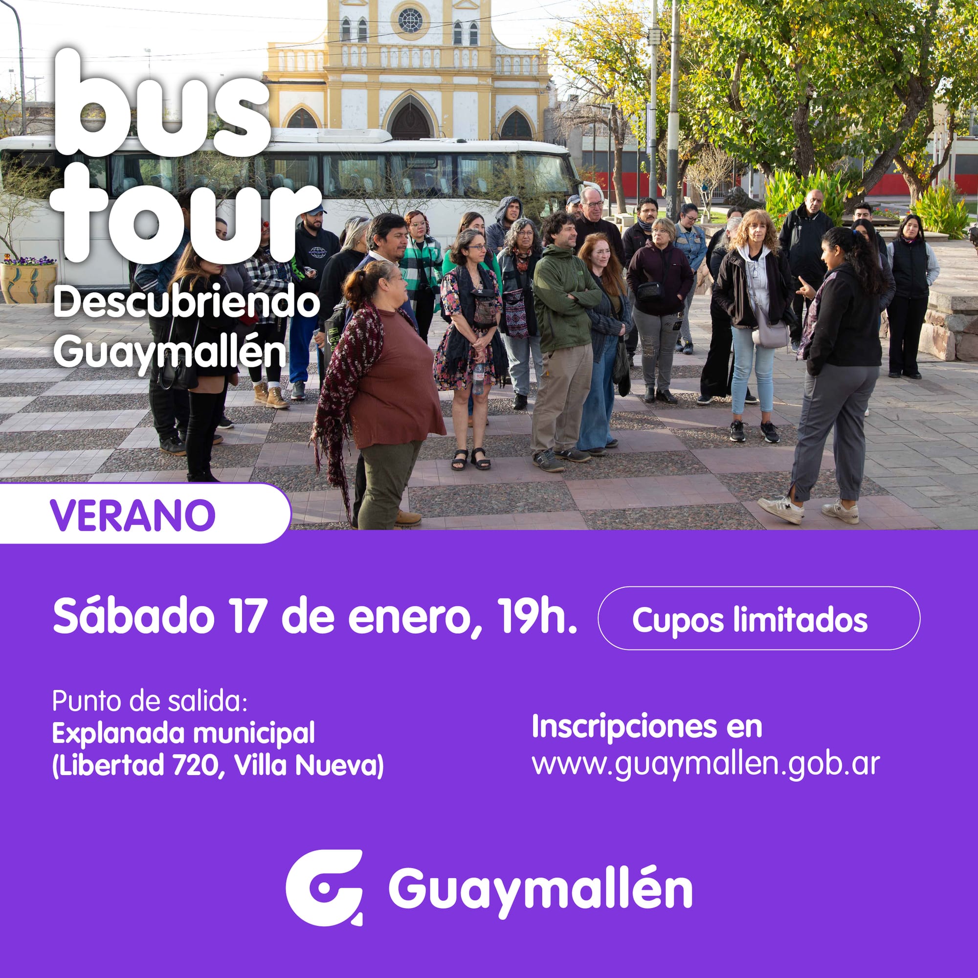 Guaymallén prepara el primer Bus Tour del año