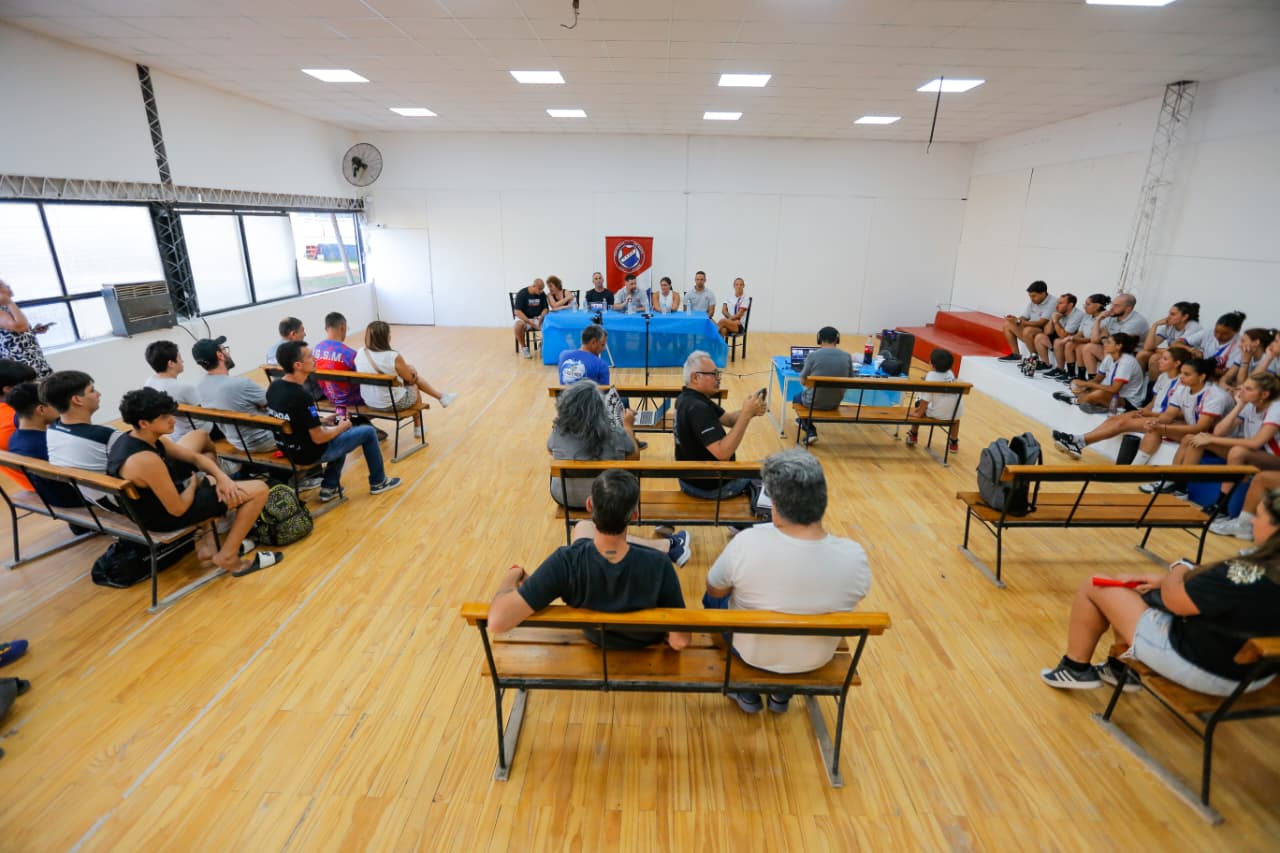 Conferencia de prensa presentación de la Liga Nacional de Voleibol Femenina en Pacífico