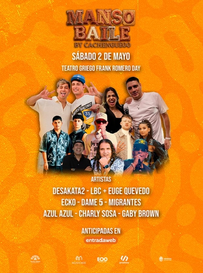 Manso Baile en Mendoza