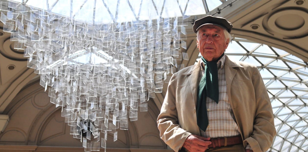 El último destello del maestro de la luz: a los 97 años, murió Julio Le Parc