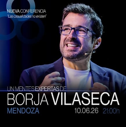 Borja Vilaseca regresa a Mendoza de la mano de Mentes Expertas