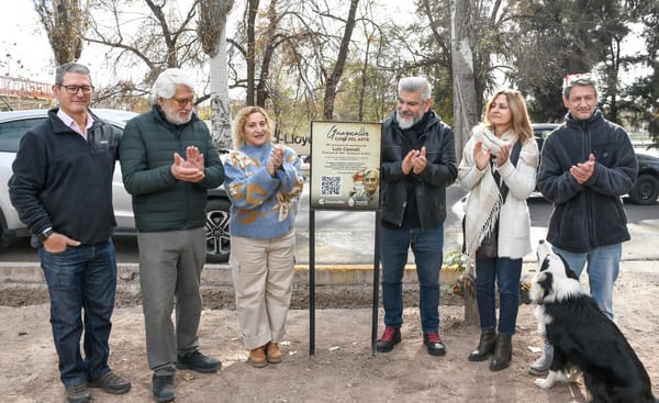 Un nuevo homenaje resaltando el legado de Luis Casnati, realizó Guaymallén cuna del arte