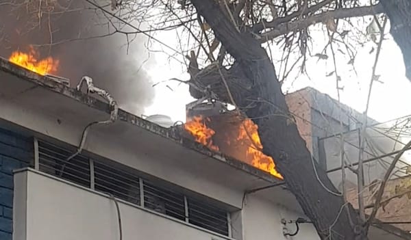 Incendio en Ciudad