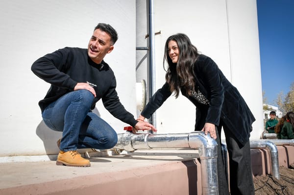 El intendente Marcos Calvente inauguró una nueva planta potabilizadora que beneficiará a vecinos de zonas rurales