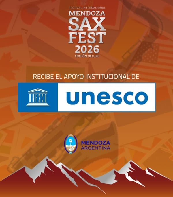 El Mendoza Sax Fest recibe el Apoyo Institucional de la UNESCO y presenta a Kenny Garret en su 7ª Edición Deluxe