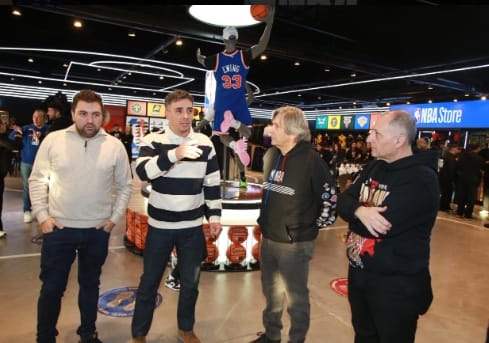 Nueva inversión en Guaymallén: Calvente participó de la apertura de NBA Store en Dorrego