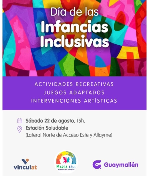 La Municipalidad de Guaymallén invita al Día de las Infancias inclusivas