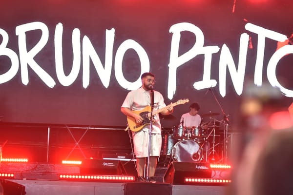 Bruno Pinto y Flor y truco llegaron a la Fiesta de la Cerveza🤩